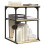 VidaXL vidaXL Printer Stand 3-Tier Office Printer Table Sonoma Oak Engineered Wood 6
