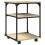 VidaXL vidaXL Printer Stand 3-Tier Office Printer Table Sonoma Oak Engineered Wood 9