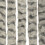 VidaXL vidaXL Fly Curtain Fly Screen Light Grey and Dark Grey 100x200 cm Chenille 5