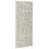 VidaXL vidaXL Fly Curtain Fly Screen Light Grey and Dark Grey 100x200 cm Chenille 2