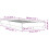VidaXL vidaXL Bed Frame with LED Lights Bed Concrete Grey 75x190 cm Small Single 4