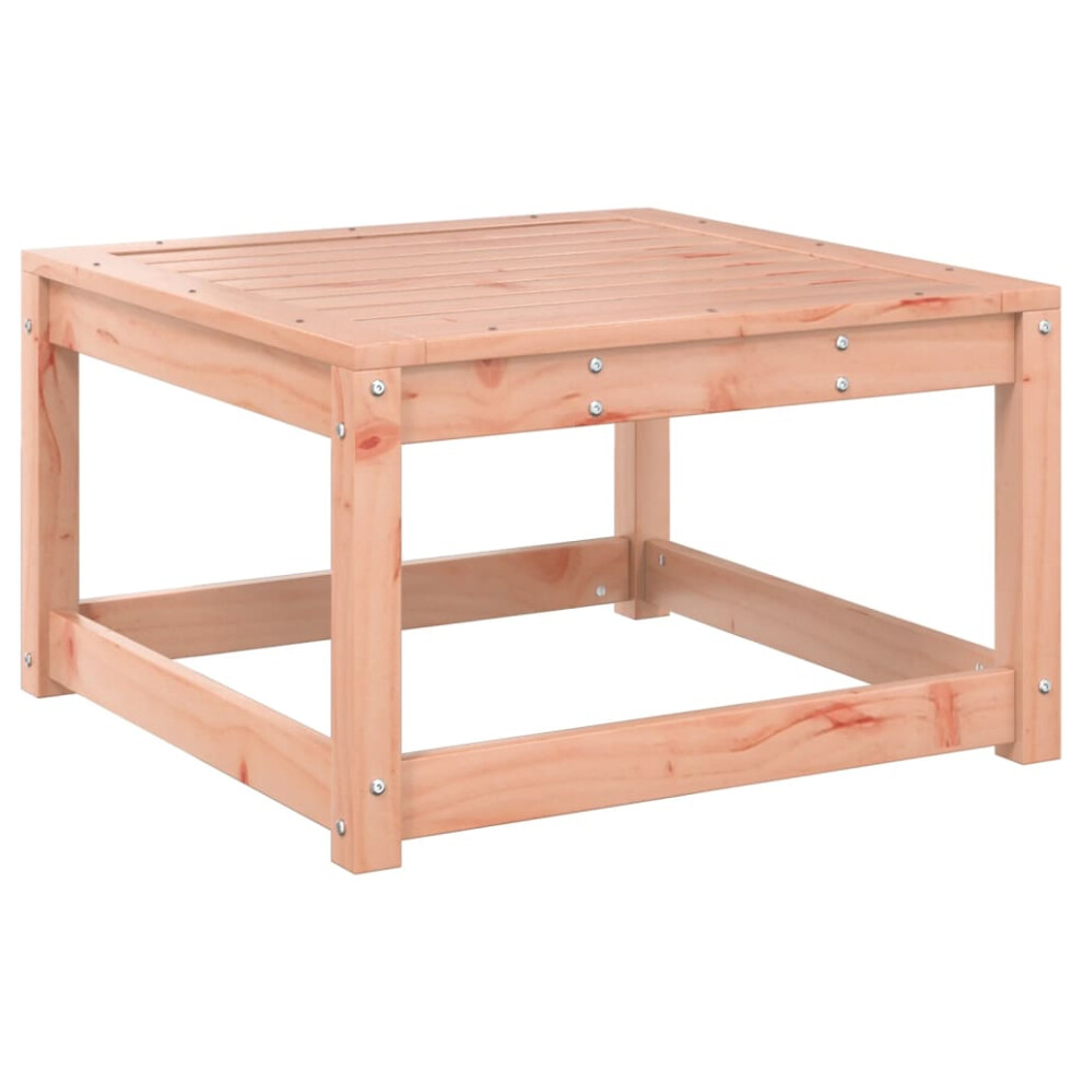 Vidaxl Garden Footstool Outdoor Ottoman Stool Footrest Solid Wood Douglas