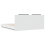 VidaXL vidaXL Bed Frame with Headboard White 180x200 cm Super King Engineered Wood 6