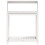 VidaXL vidaXL Potting Table with Shelves Garden Potting Bench White Solid Wood Pine 5