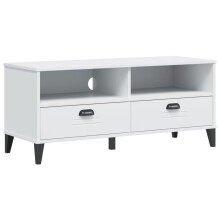 vidaXL TV Cabinet TV Stand Entertainment Centre TV Unit White Engineered Wood