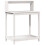 VidaXL vidaXL Potting Table with Shelves Garden Potting Bench White Solid Wood Pine 2
