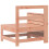 VidaXL vidaXL Garden Armrest Sofa with Side Table Outdoor Sofa Solid Wood Douglas 6