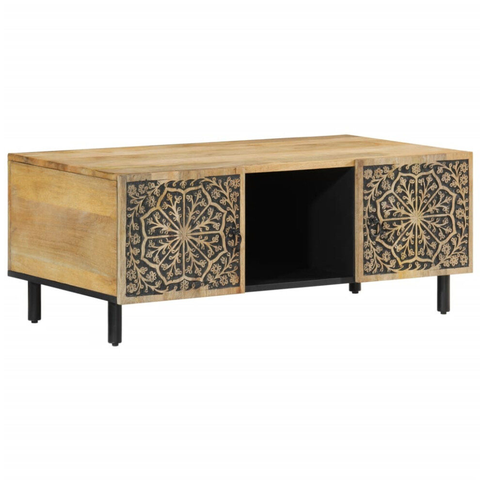 Vidaxl Coffee Table Hallway End Table Side Tea Sofa Table Solid Wood Mango