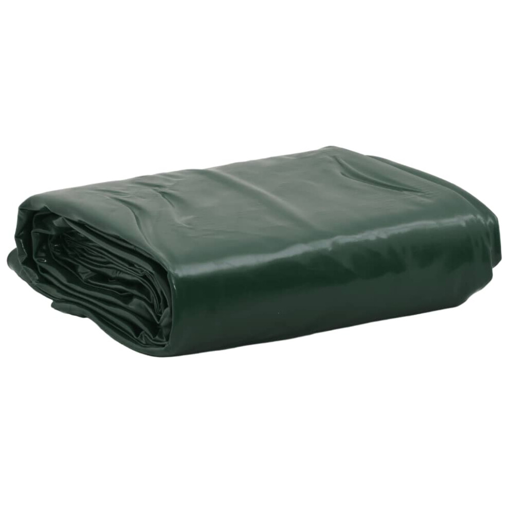 vidaXL Tarpaulin Cover Ground Sheet Waterproof Camping Tarp Green 600 /mÃÂ²