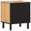 VidaXL vidaXL Bedside Cabinets Nightstand End Table Bed Table 2 pcs Solid Wood Mango 8