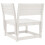 VidaXL vidaXL Garden Sofa Set 6 Piece Outdoor Sofa Corner Sofa White Solid Wood Pine 5