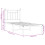VidaXL vidaXL Metal Bed Frame with Headboard Bed Base Black 75x190 cm Small Single 4