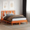 VidaXL vidaXL Headboard Bed Header Bed Headboard Wax Brown 135 cm Solid Wood Pine 3