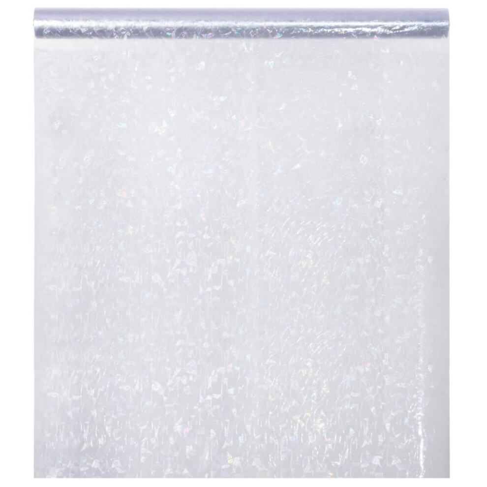 Vidaxl Window Film Privacy Film Window Sticker Frosted 3D Rainbow Pattern Pvc