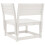 VidaXL vidaXL Garden Sofa Set 5 Piece Outdoor Sofa Corner Sofa White Solid Wood Pine 6