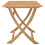 VidaXL vidaXL Folding Garden Table Outdoor Table Patio Dining Table Solid Wood Acacia 5