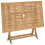 VidaXL vidaXL Folding Garden Table Outdoor Table Patio Dining Table Solid Wood Acacia 7