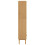 VidaXL vidaXL Bookcase 4-Tier Bookshelf Storage Side Cabinet Brown Solid Wood Pine 8