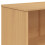 VidaXL vidaXL Bookcase 4-Tier Bookshelf Storage Side Cabinet Brown Solid Wood Pine 10