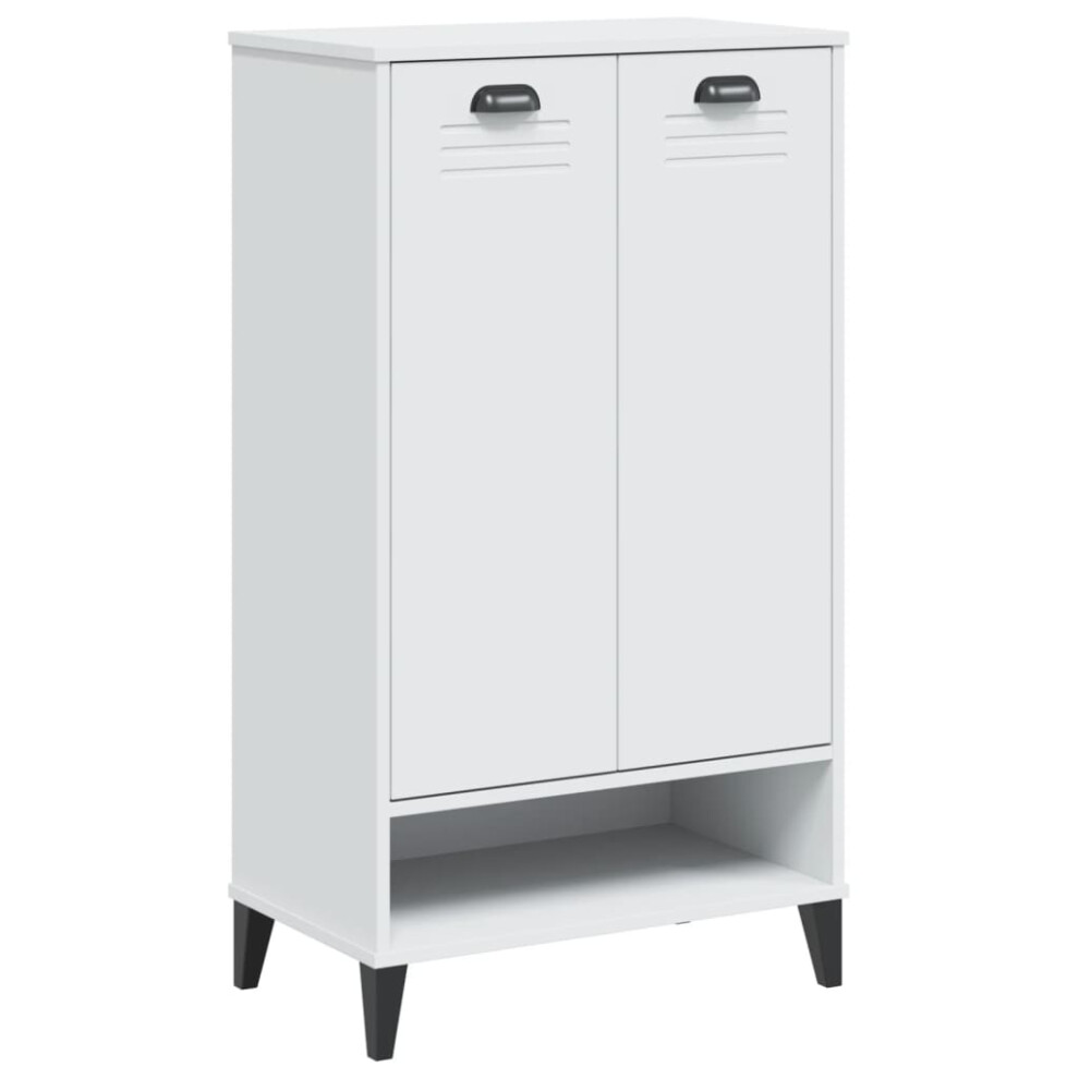 Vidaxl Shoe Cabinet Shoe Storage Cupboard Shoe Rack White Engineered Wood