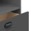 VidaXL vidaXL Bookcase Bookshelf Cabinet Book Rack Anthracite Grey Engineered Wood 9