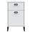 VidaXL vidaXL Bedside Cabinet VIKEN White Engineered Wood 6