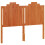VidaXL vidaXL Headboard Bed Header Bed Headboard Wax Brown 135 cm Solid Wood Pine 1