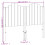 VidaXL vidaXL Headboard Bed Header Bed Headboard Wax Brown 135 cm Solid Wood Pine 4