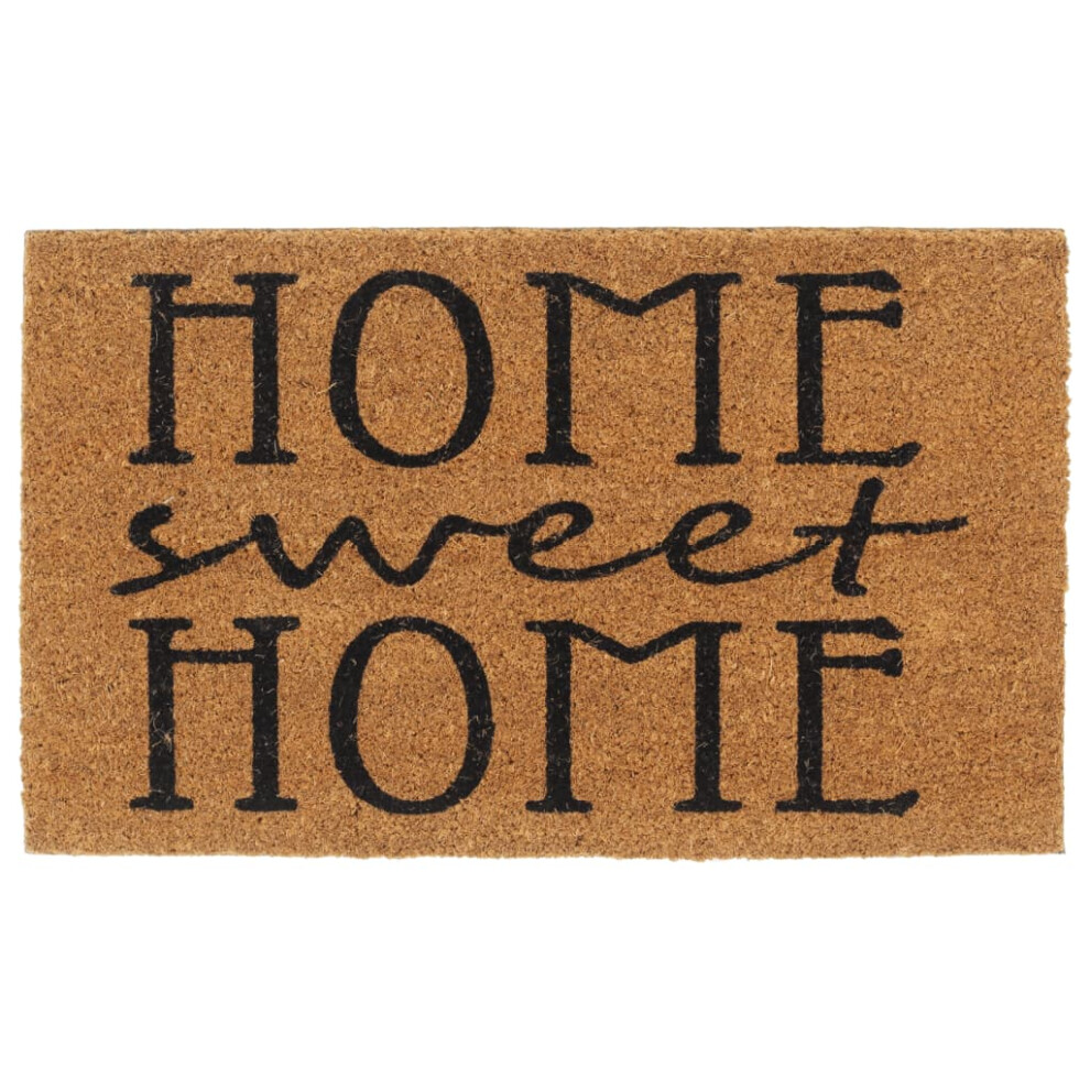 Vidaxl Door Mat Floor Mat Outdoor Mat Entrance Doormat Natural Tufted Coir