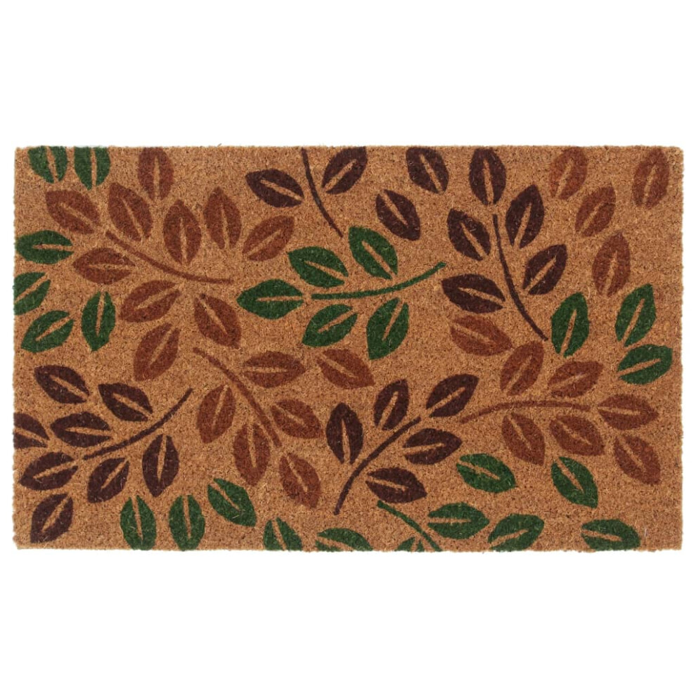 Vidaxl Door Mat Floor Mat Outdoor Mat Entrance Doormat Natural Tufted Coir
