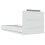 VidaXL vidaXL Bed Frame with Headboard and LED Lights White 75x190 cm Small Single 8