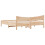 VidaXL vidaXL Bed Frame with Headboard Bed 180x200 cm Super King Solid Wood Pine 6