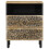 VidaXL vidaXL Bedside Cabinet Nightstand Bedroom End Table Bed Table Solid Wood Mango 5