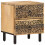 VidaXL vidaXL Bedside Cabinet Nightstand Bedroom End Table Bed Table Solid Wood Mango 1