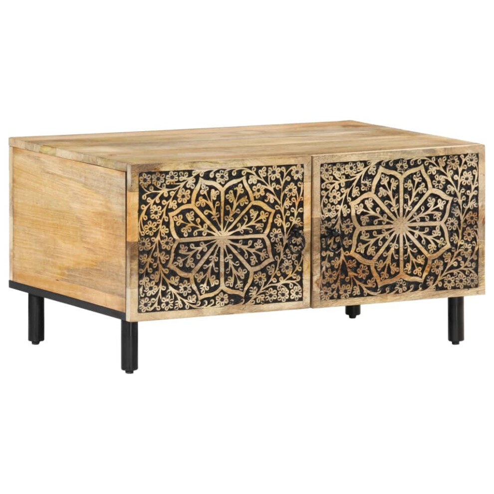 Vidaxl Coffee Table Hallway End Table Side Tea Sofa Table Solid Wood Mango