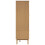 VidaXL vidaXL Wardrobe Closet Clothes Storage Cabinet Cupboard Brown Solid Wood Pine 8