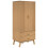VidaXL vidaXL Wardrobe Closet Clothes Storage Cabinet Cupboard Brown Solid Wood Pine 2