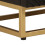 VidaXL vidaXL Bedside Cabinet Nightstand Bed Table Black Solid Wood Mango and Iron 8