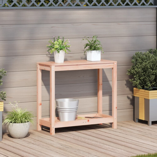 VidaXL vidaXL Potting Table with Shelf Potting Bench Plant Table Solid Wood Douglas 2