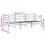 VidaXL vidaXL Garden Sofa 3-Seater Outdoor Sectional Sofa Patio Couch Solid Wood Pine 3