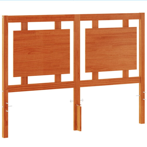 VidaXL vidaXL Headboard Bed Header Bed Headboard Wax Brown 135 cm Solid Wood Pine