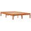 VidaXL vidaXL Bed Frame Bed Base Wax Brown 120x190 cm Small Double Solid Wood Pine 1