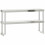 VidaXL vidaXL Kitchen Work Table with Overshelf Prep Catering Table Stainless Steel 5