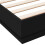 VidaXL vidaXL Bed Frame with LED Lights Bed Base Bedstead Black 150x200 cm King Size 9