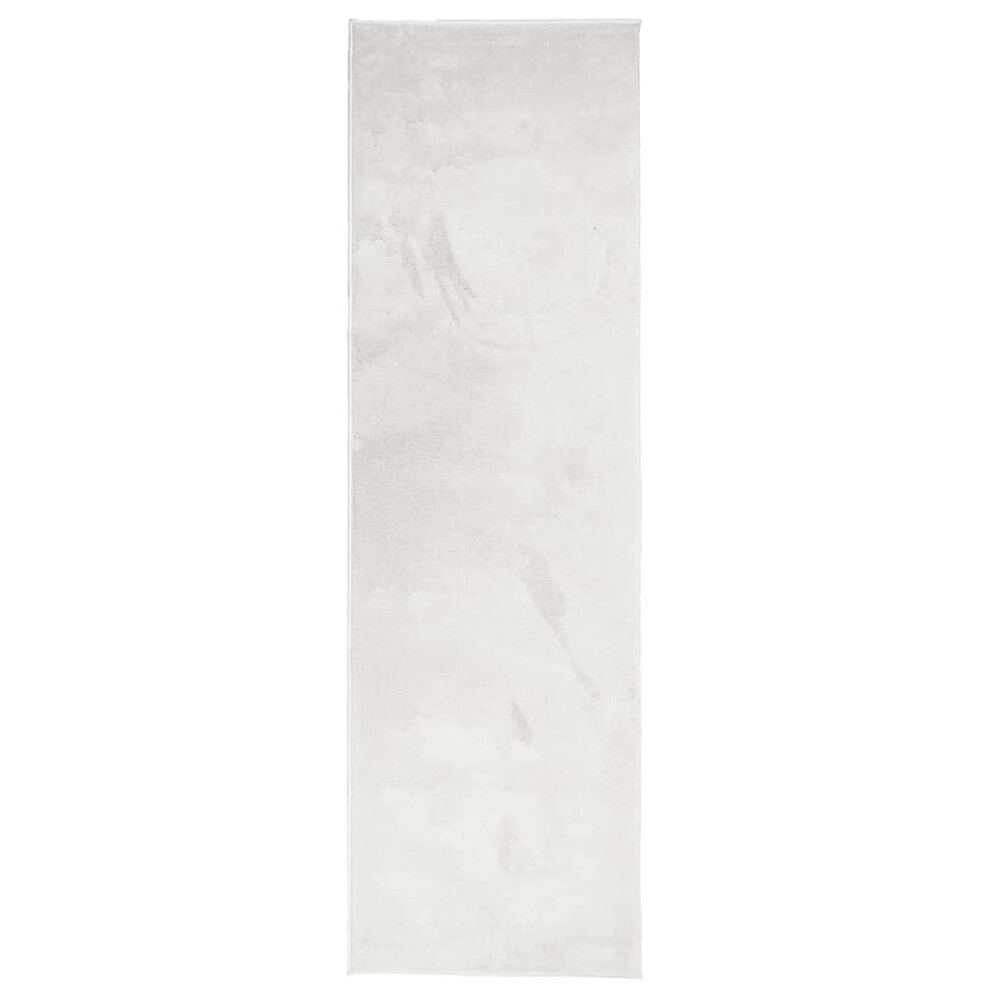 Vidaxl Rug Short Pile Soft And Washable Rug Floor Mat Area Rug Carpet Grey