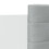 VidaXL vidaXL Bed Frame with Headboard White 150x200 cm King Size Engineered Wood 7