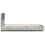 VidaXL vidaXL Bed Frame with Headboard Concrete Grey 90x190 cm Single Engineered Wood 5