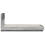 VidaXL vidaXL Bed Frame with Headboard Grey Sonoma 90x190 cm Single Engineered Wood 5