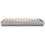 VidaXL vidaXL Bed Frame with LED Lights Bed Base Grey Sonoma 150x200 cm King Size 7