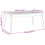 VidaXL vidaXL Garden Dining Table Coffee Table Outdoor Dining Table Solid Wood Acacia 4